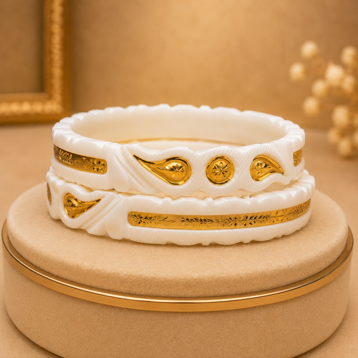 Maharani 22 Carat Hallmarked Gold Designer Shakha