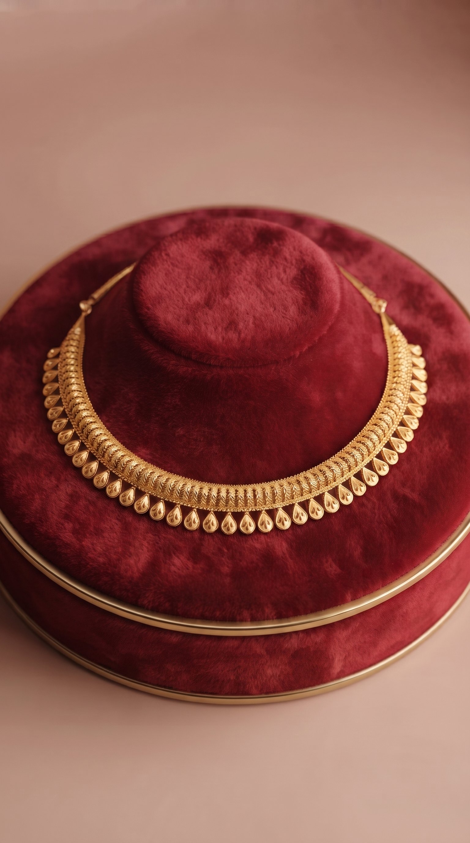 22K Gold Classic Necklace