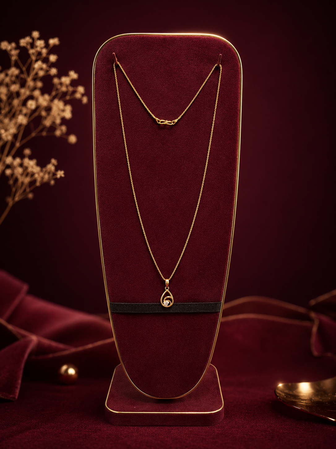 Infinity Diamond Pendant Chain