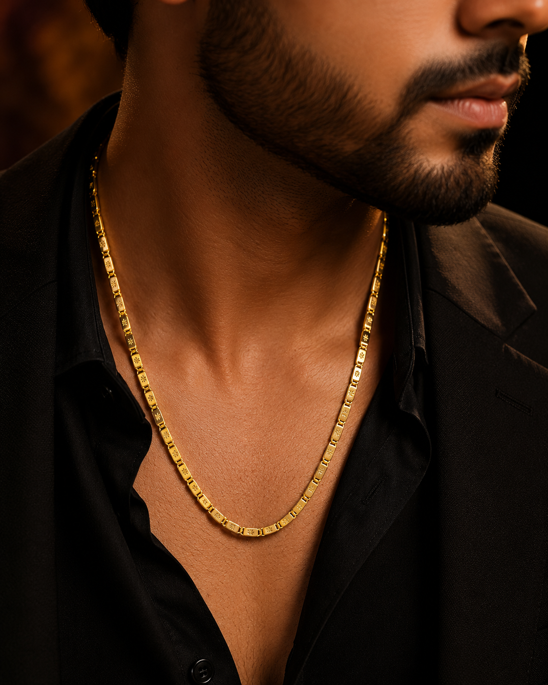 22K Hallmark Gold Classic Chain